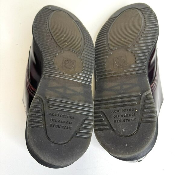 Dr Martens Pandora Double Monk Strap Shoes Womens Size US 11 Oxblood Loafers - Picture 9 of 11